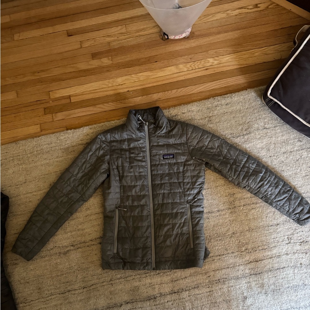 Patagonia Gray Quilted Jacket